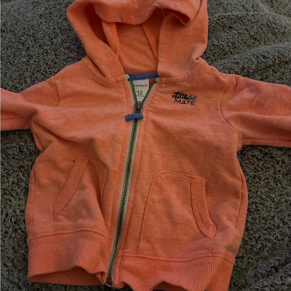 Carter's Orange Kids Hoodie